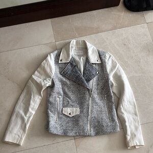 Sandro twill linen jacket